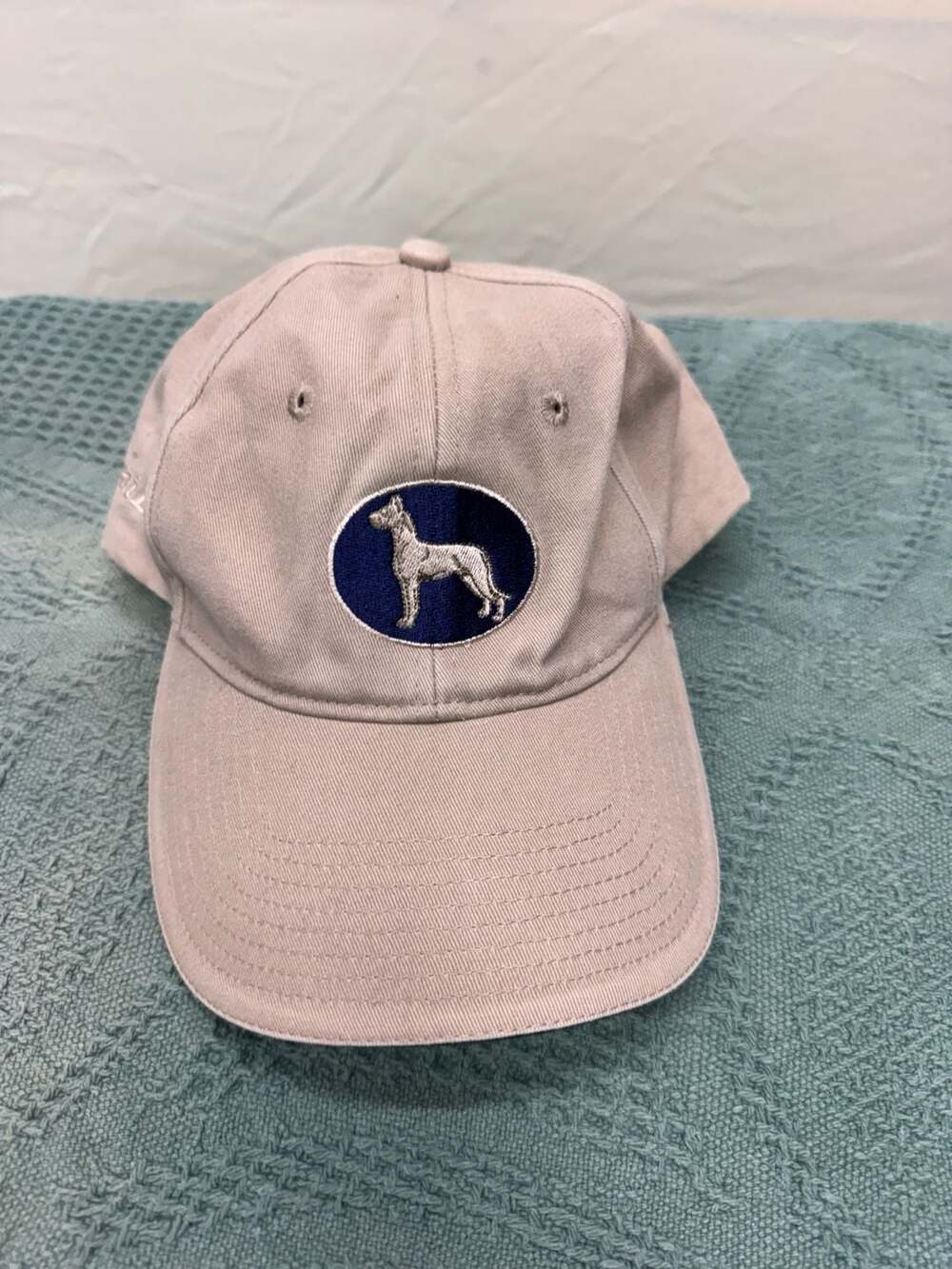 CapAmerica Great Dane Dog Embroidered Tan Cotton Dad Hat